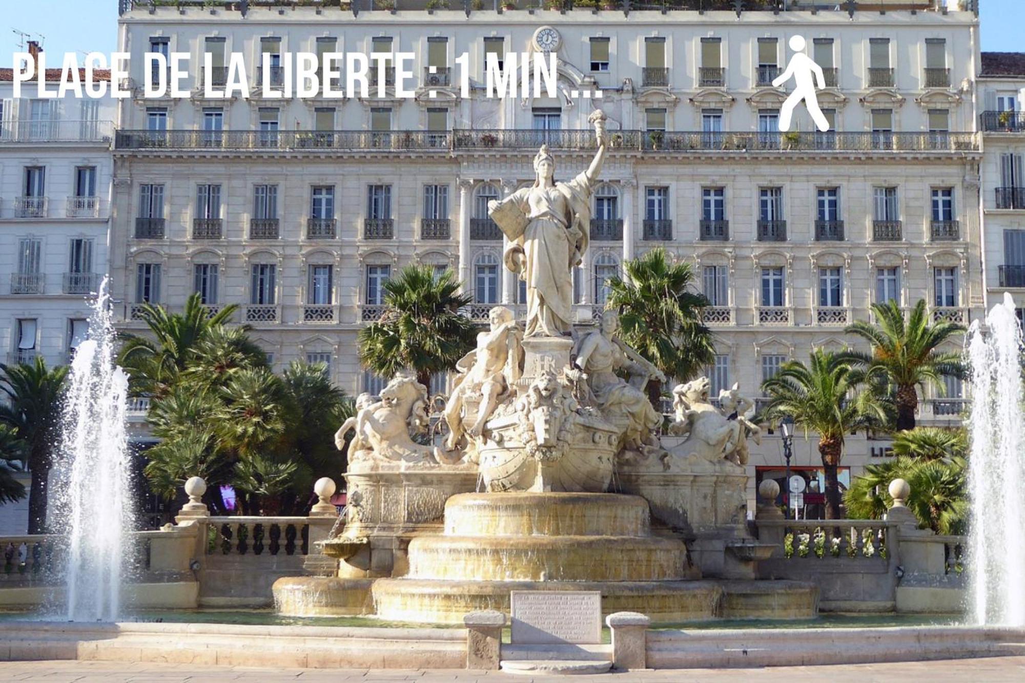 Short Time Suites Toulon Centre 3 "Le Spot" Check-In Auto מראה חיצוני תמונה